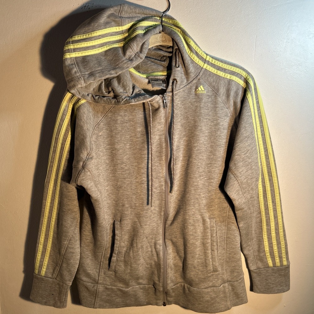 ADIDAS‎ ORIGINAL WOMENS ZIP HOODIE TRACK TOP JACKET SIZE Large